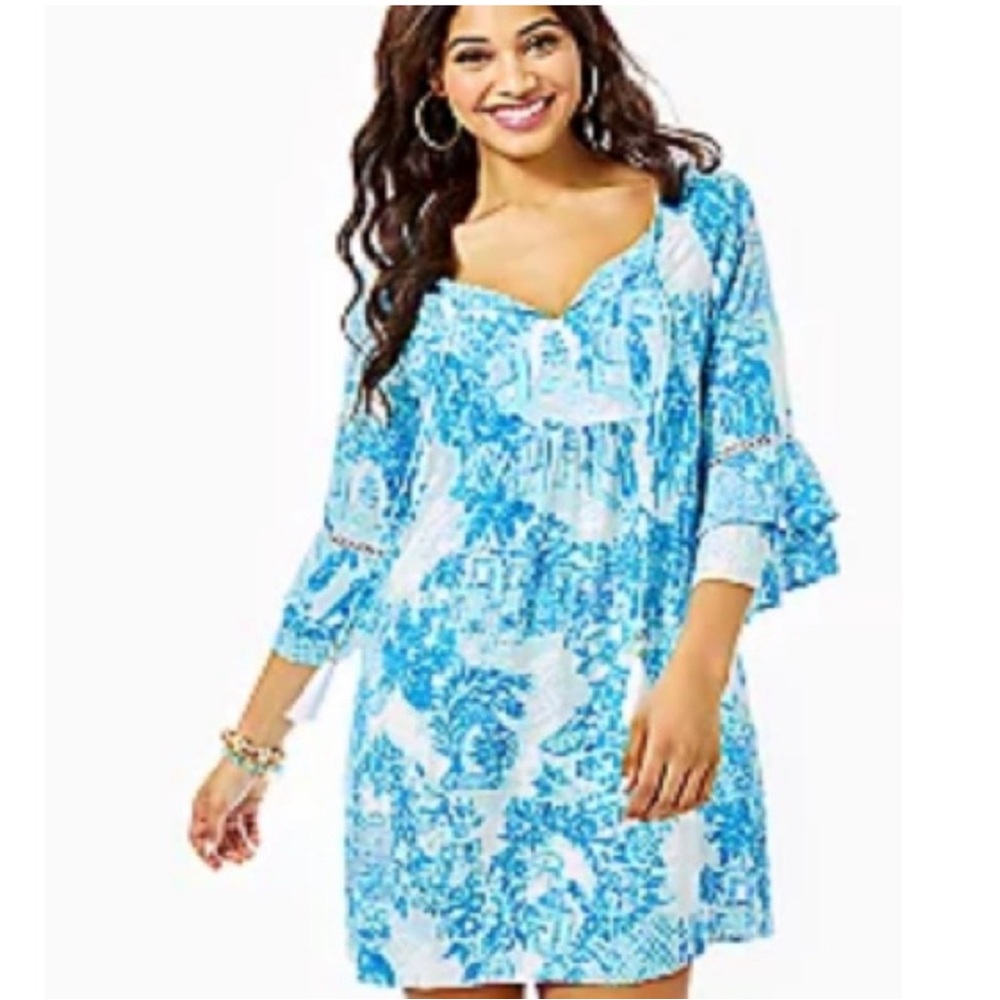 Lily Pulitzer Azita Tunic Dress - Size L